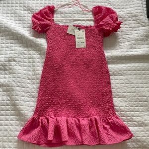New with tags pink little dress Zara